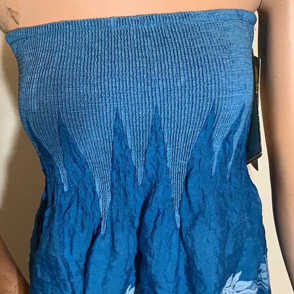 Lapis Strapless Dress, NWT - Picture 2 of 5